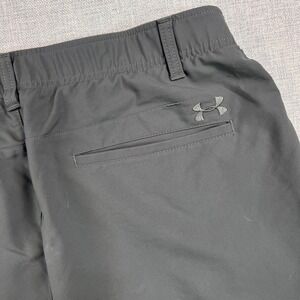 Under Armour Match Play Tapered Golf Pants Men 36x32 Gray Performance Everyday